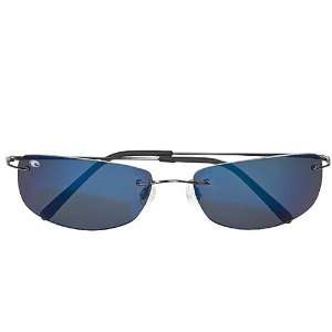  Costa Del Mar Lava Sunglasses Blue Mirror with Gunmetal 