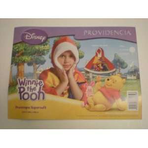  Disney red Girls pullover w hood (Winnie the Pooh 