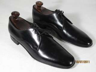   Plain Toe Derby Shoes 12 C Bench Made in England By Peal & Co  