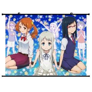  Ano Hana Anime Wall Scroll Poster (32*24) Support 