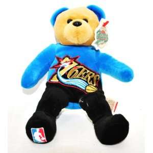   OFFICIAL NBA LARGE LOGO 8IN SPECIAL FABRIC BASKETBALL PLUSH TEDDY BEAR