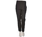 Denim & Co. Original Waist Stretch Petite Pants w/ Side Pockets BLACK 
