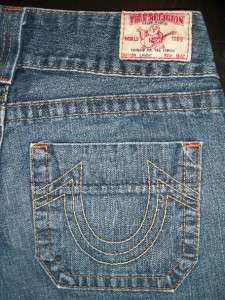 Womens TRUE RELIGION Cut Off Jeans Shorts Distressed Size 29 Beach 