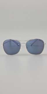 Mosley Tribes Eyewear Dorset Mirror Aviator Sunglasses  SHOPBOP