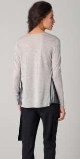 Phillip Lim Metallic Combo Sweater  