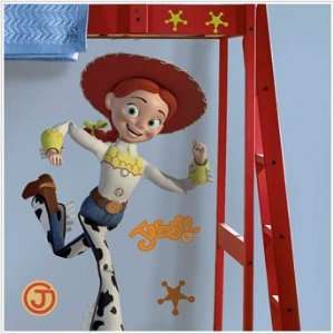   By RoomMates Toy Story   Jessie Giant Wall Decals: Home & Kitchen