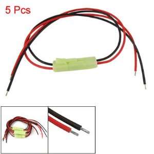   Car Indicator Light EL 2P Battery Connector Wire Cord: Electronics