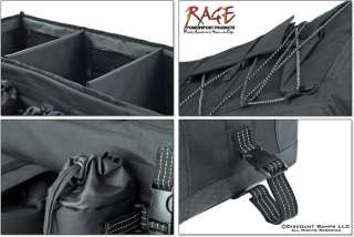 rear atv bag features foam floor protects valuable gear sewn