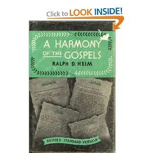   Harmony of the Gospels (9780800604943) Ralph Daniel Heim Books