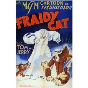  Fraidy Cat Movie Poster (11 x 17 Inches   28cm x 44cm) (1942 