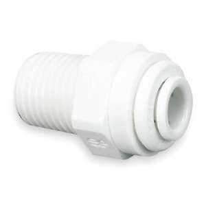    PK10 Male Connector,1/4 In Tube OD,Wh,PK 10: Home Improvement