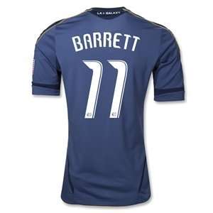  adidas LA Galaxy 2011 BARRETT Away Authentic Soccer Jersey 