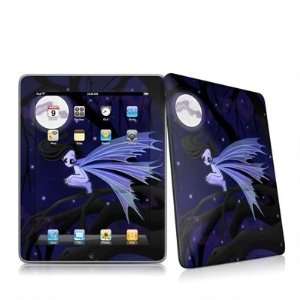 Dark Fairy Design Protective Decal Skin Sticker for Apple iPad 1st Gen 