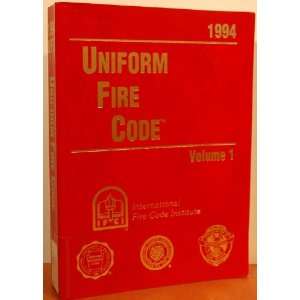  Uniform Fire Code 1994 (9789994574827): ICBO: Books