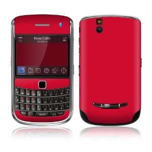  BlackBerry Bold 9650 Skin Decal Sticker   Simply Red 