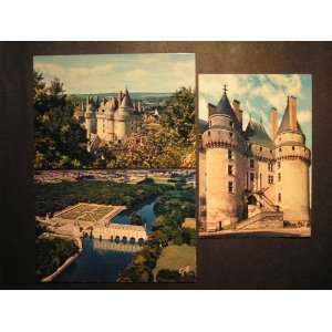  3 Postcards Les Chateaux de la Loire, France 4x6 not 