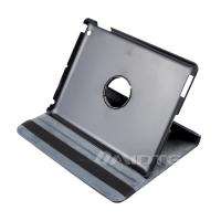 360 Smart Cover PU Leather Case Rotating Stand for Apple iPad 2 iPad 3 