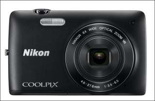 NEW Bundle 4GB SD Memory + CASE + Nikon COOLPIX S4300 16.0 MP Digital 