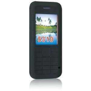   Solid Black Silicone Case fits Nokia N5310: Cell Phones & Accessories