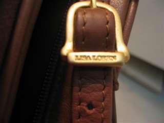 Lisa Loren Tan Soft Genuine Leather Handbag Shoulderbag  