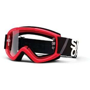  Smith Optics Red Fuel V.1 Goggles with Clear AFC Lens 
