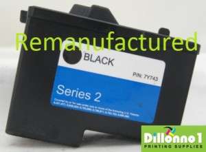 Dell 7Y743 Black Ink Cartridges For Printer A940, A960  