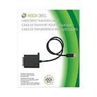 NEW!! OFFICIAL MICROSOFT XBOX 360 BLACK HARD DRIVE DATA TRANSFER CABLE 