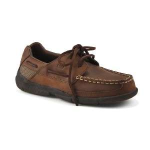 NEW BOYS SPERRY TOP SIDER SHOES CHARTER DARK BROWN YB39787 SIZE 12.5 7 