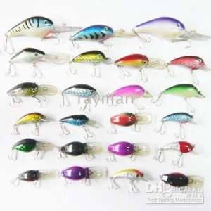   limited quantity lot of 100pcs fishing lures/baits: Sports & Outdoors
