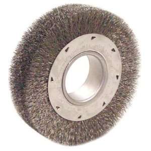   Dh8 8 Inch .014 Wide Face Wire Wheel W 2 Inch Arbor: Home Improvement
