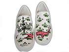   Classic Slip On Womens Authentic Custom Painted Shoes Fre Vans Stkr