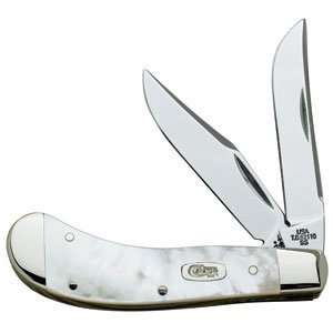  Case Cutlery Saddlehorn 2 Blade Knife with Mother of Pearl 