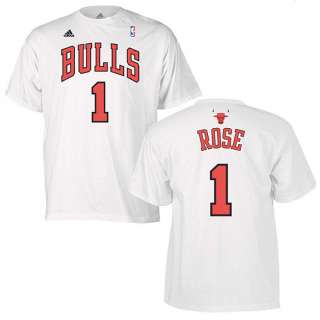 Chicago Bulls Derrick Rose #1 WHT Jersey T Shirt sz XXL  