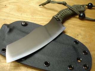 American Kami STN RED custom knife 2011 model w/kydex TAD Hinderer 