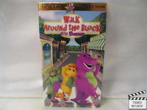 Walk Around the Block with Barney VHS 045986020314  