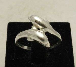 STERLING SILVER RING DOLPHIN 925 NEW SIZE 4   10  