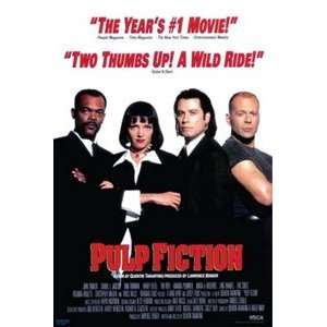  Pulp Fiction ~ John Travolta ~ Movie Poster