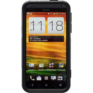 BLACK] Otterbox HTC EVO 4G LTE Commuter Case Cover+Screen Protector 