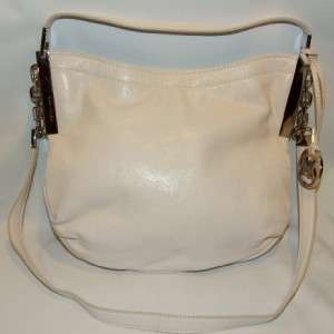 MICHAEL Michael Kors Julian Medium Vanilla Shoulder Bag Handbag Purse 