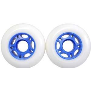  ECX Ripstik Wheels 76mm White/Blue 