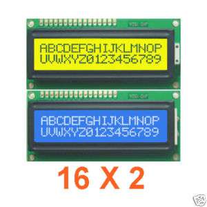 Character LCD Module / LCM  JHD162A Y/YG or B/W X10PCS  