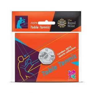  2012 Olympics Table Tennis Coin 