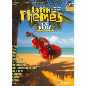  Davies, Max Charles   Latin Themes for Viola   Book and CD 