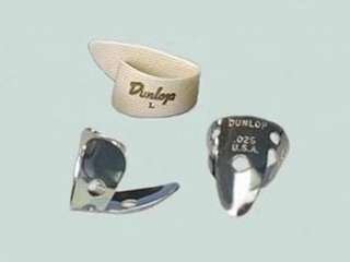 dunlop new style finger picks nickel silver 025 gauge 1 dunlop heavies 