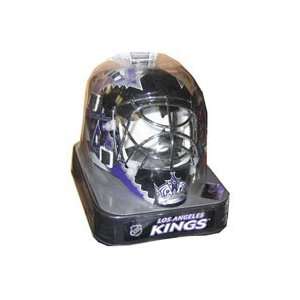   Los Angeles Kings Mini Goalie Mask (Quantity of 1): Sports & Outdoors