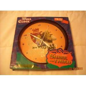   Ever After Shrek The Third Wall Clock New With Box: Everything Else