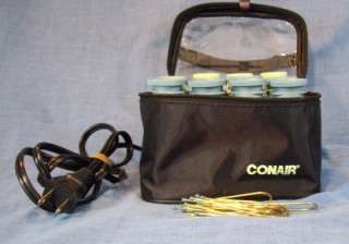 NEW Conair Travel Hot Roller Curlers Pin Carry Case Pageant Pins 