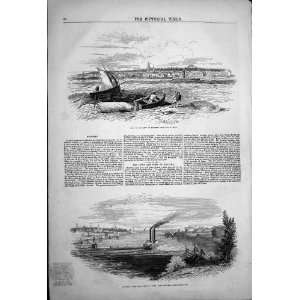  1847 City Toronto Niagara Lake Ontario America Fort