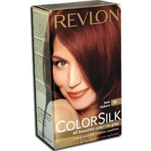 Revlon Colorsilk Beautiful Color 1 application, 31 Dark Auburn
