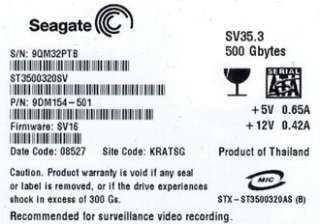 seagate sata hard drive